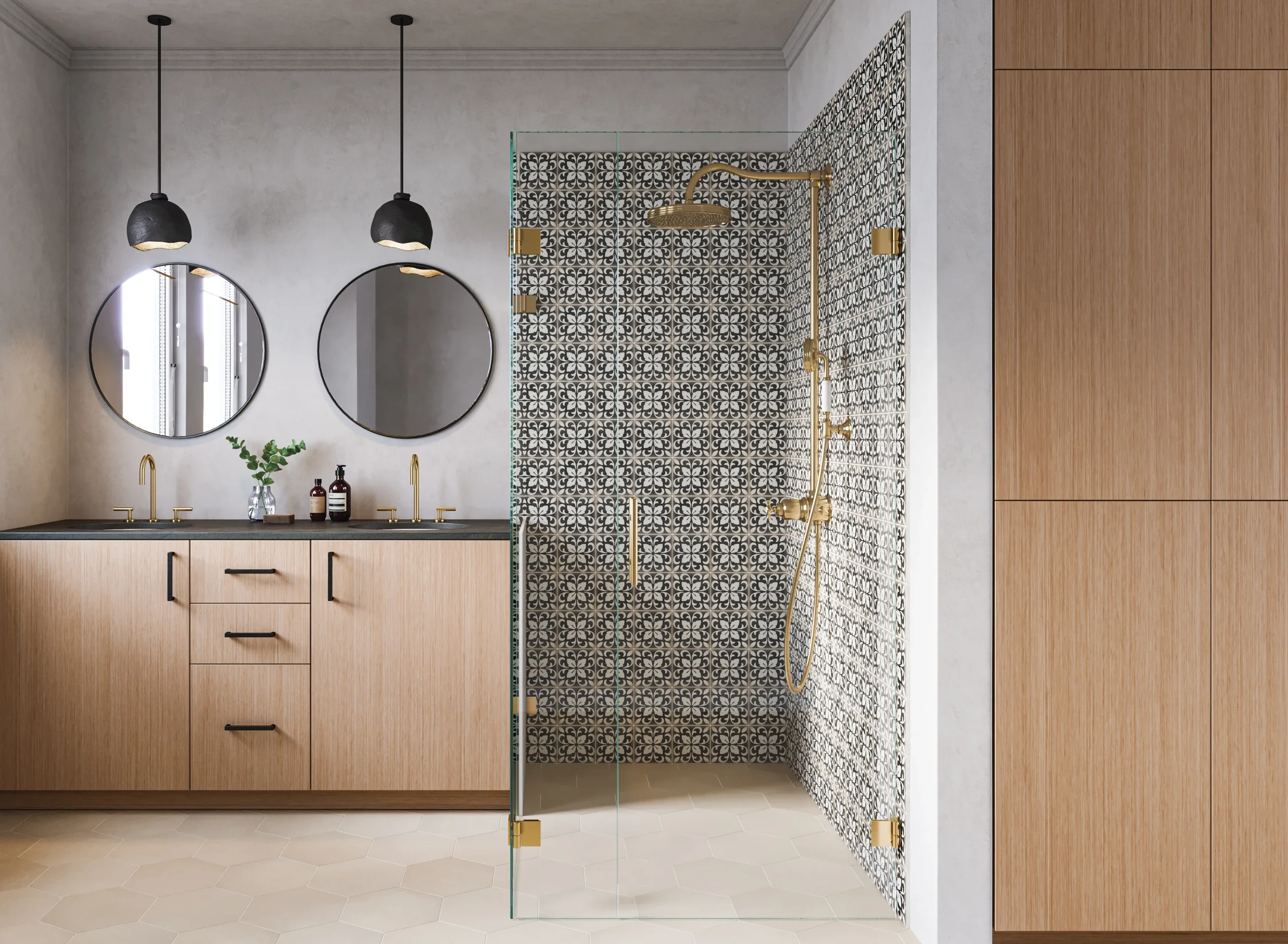 Hexagon Matte Porcelain Floor Tile 10" x 10" - Image 12