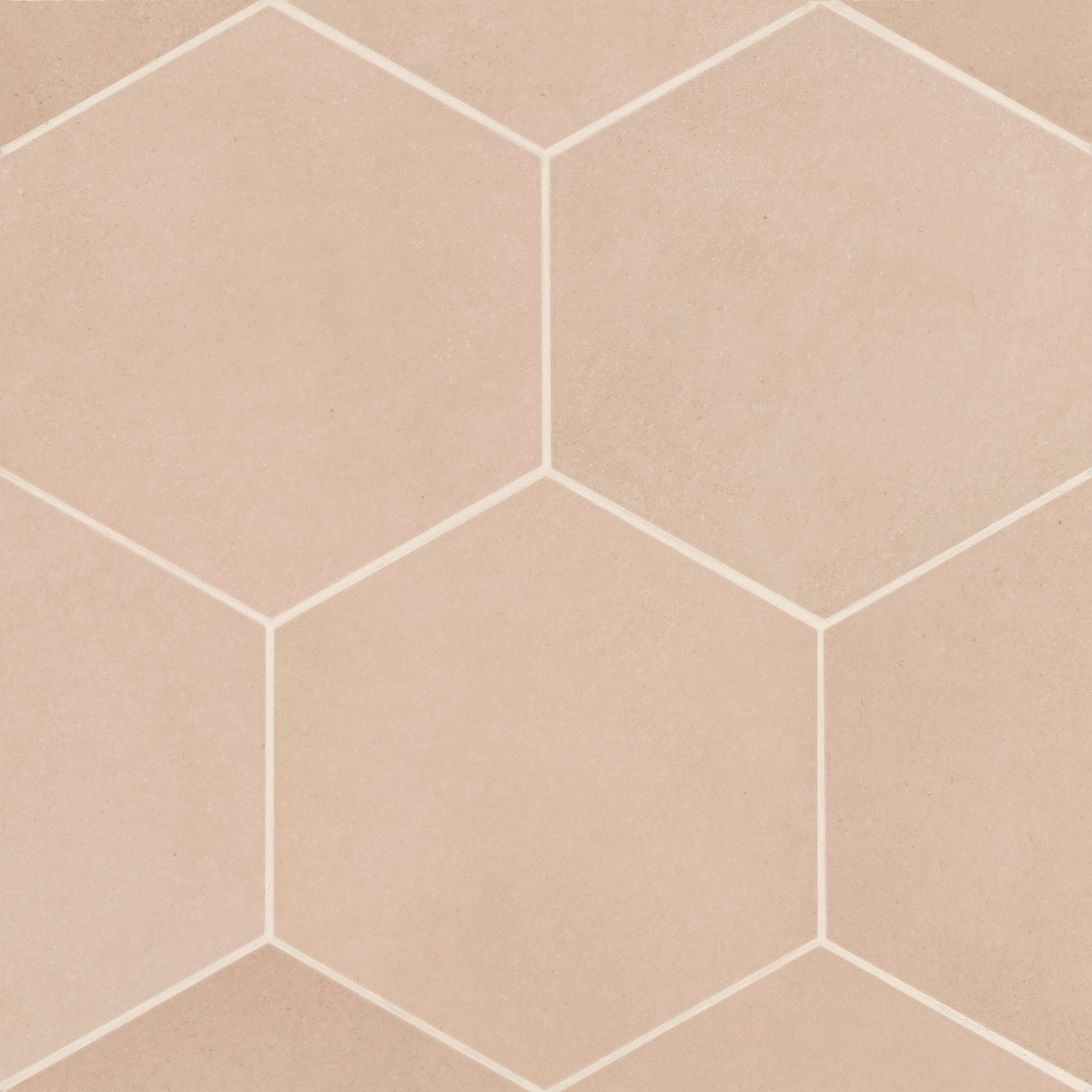 Hexagon Matte Porcelain Floor Tile 10" x 10" - Image 5