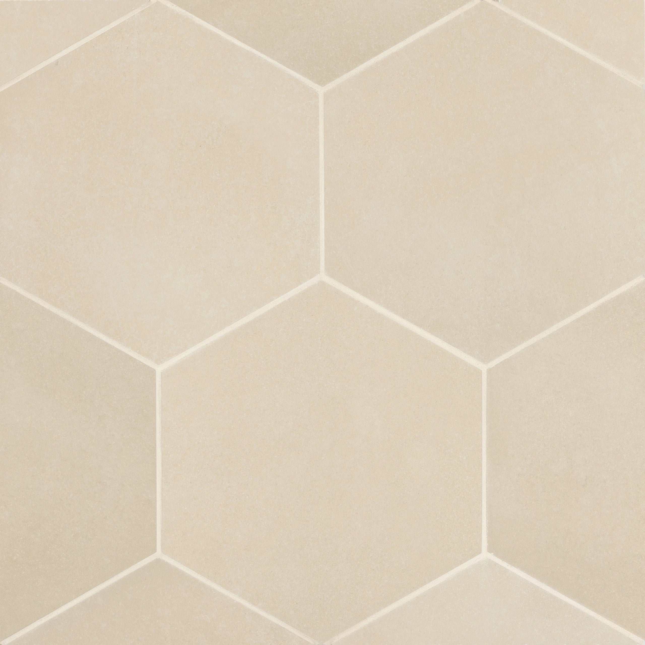 Hexagon Matte Porcelain Floor Tile 10" x 10" - Image 8